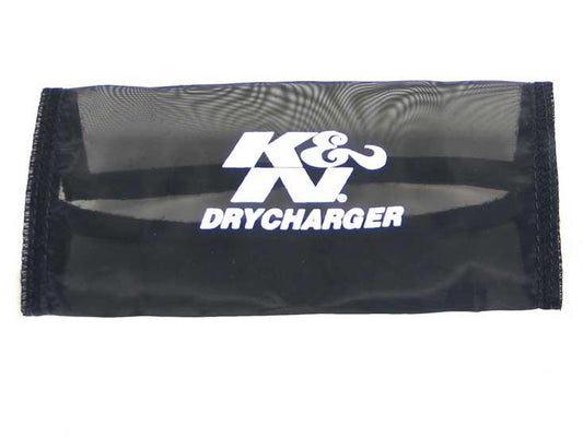 K&N Drycharger Wrap Black 7.125in W 7.125in L - Burkken Auto Parts