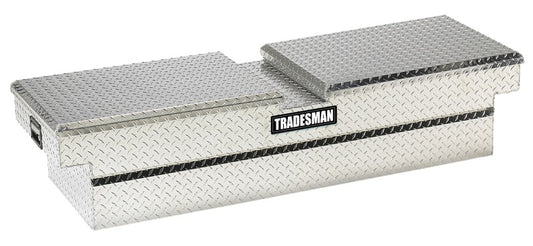 Tradesman Aluminum Gull Wing Cross Bed Truck Tool Box (72in.) - Brite - Burkken Auto Parts