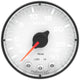 Autometer Spek-Pro Gauge Vac/Boost 2 1/16in 30Inhg-30psi Stepper Motor W/Peak & Warn White/Black - Burkken Auto Parts