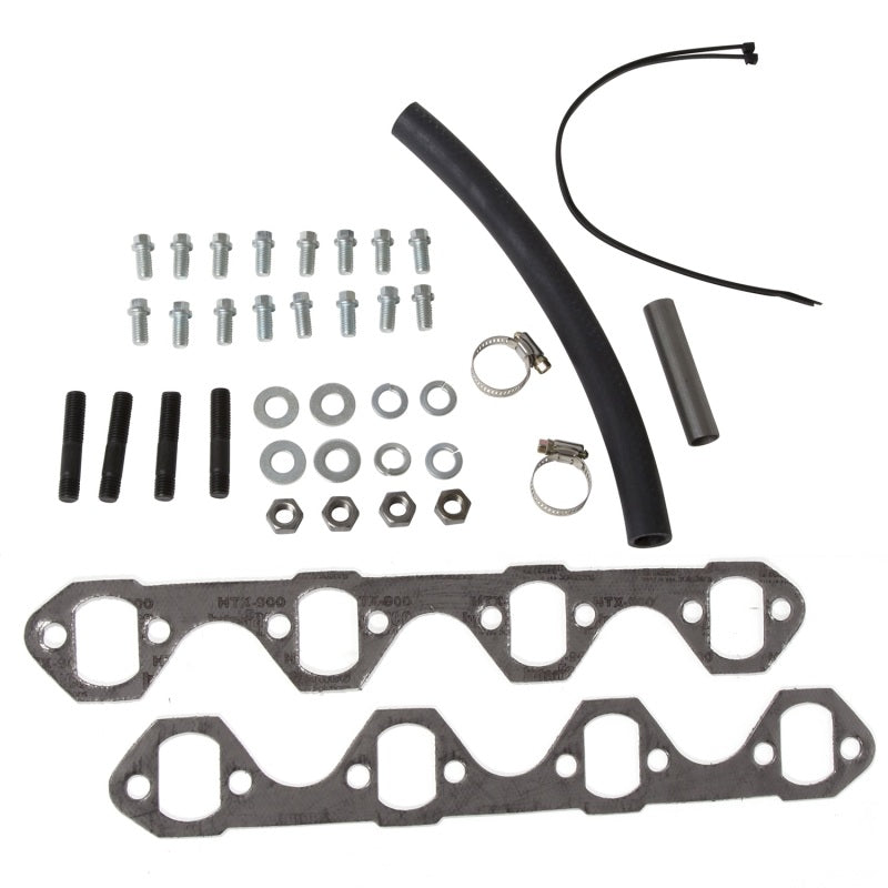 BBK 86-93 Mustang 5.0 Shorty Tuned Length Exhaust Headers - 1-5/8 Silver Ceramic - Burkken Auto Parts