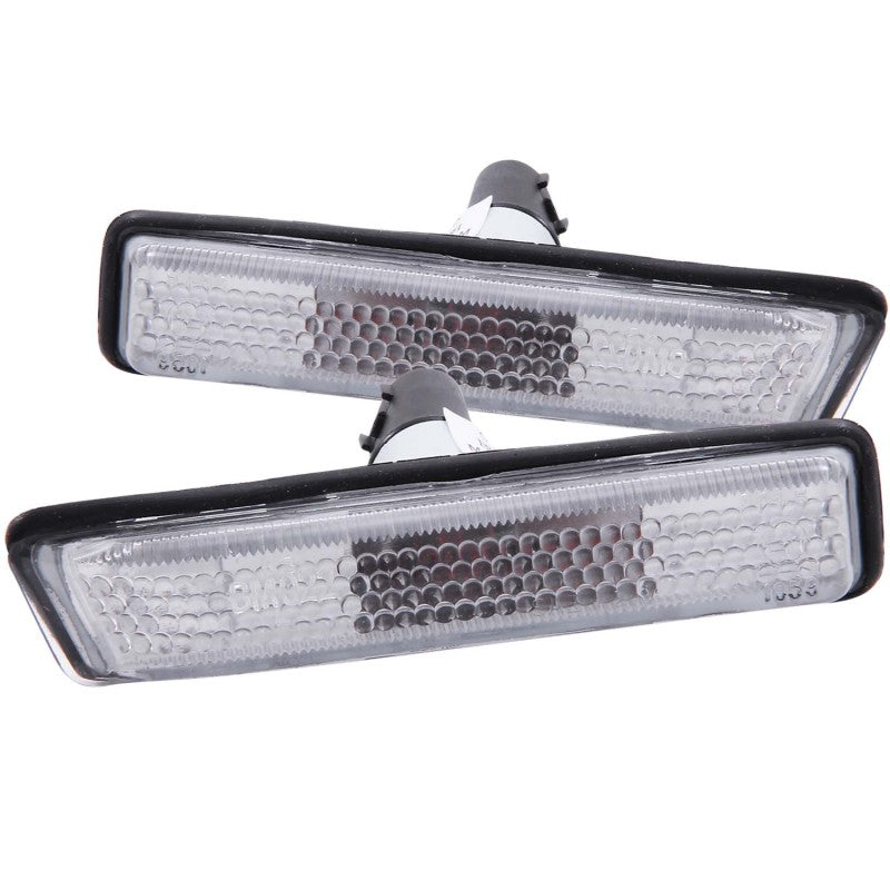 ANZO 1997-1998 BMW 3 Series Side Marker Lights Clear - Burkken Auto Parts