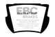 EBC 66-74 Lotus Elan 1.6 Greenstuff Rear Brake Pads - Burkken Auto Parts