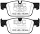 EBC 2017+ Volvo S90 2.0L Turbo Greenstuff Front Brake Pads - Burkken Auto Parts