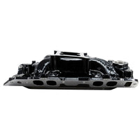 Edelbrock RPM Air-Gap Intake Manifold for Big-Block Chevy Oval Port - Black Plasma Finish