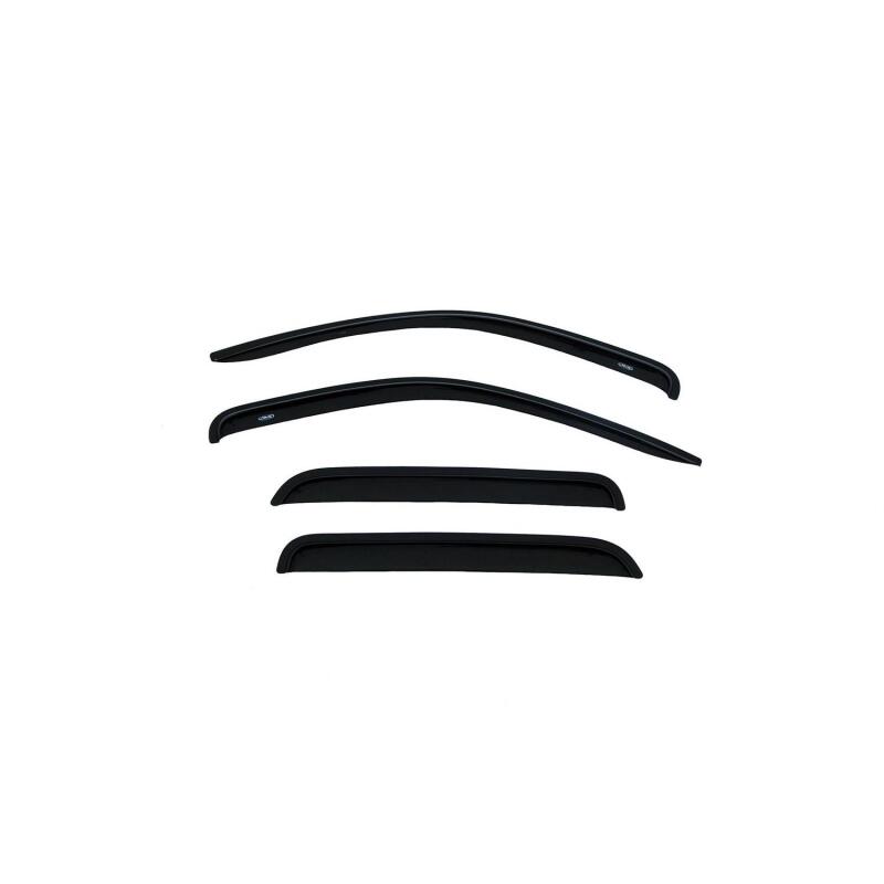 AVS 16-20 Kia Optima Ventvisor Outside Mount Window Deflectors 4pc - Smoke *Excludes Hybrid Models* - Burkken Auto Parts