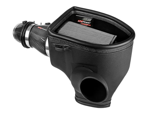aFe Magnum Force Stage-2 Track Series Carbon Fiber AIS w/Pro Dry S Media-18 Dodge Challenger V8-6.2L - Burkken Auto Parts