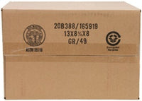 K&N Filter Univ Air Filter Carb Fib T/B 3-1/2in FLG OD / 12x6in B / 9-15/16x3-15/16in T / 6in H - Burkken Auto Parts