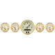 Autometer Golden Oldies 5 PIECE (3-3/8in & 2-1/16in.) GPS Speedometer Gauge Kit - Burkken Auto Parts