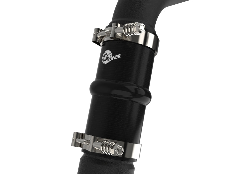 aFe RAM 1500 20-22 V6-3.0L (td) BladeRunner 2-1/2in & 3in Aluminum Hot Charge Pipe Black - Burkken Auto Parts