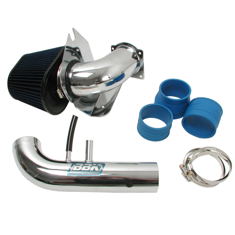 BBK 96-04 Mustang 4.6 GT Cold Air Intake Kit - Chrome Finish - Burkken Auto Parts