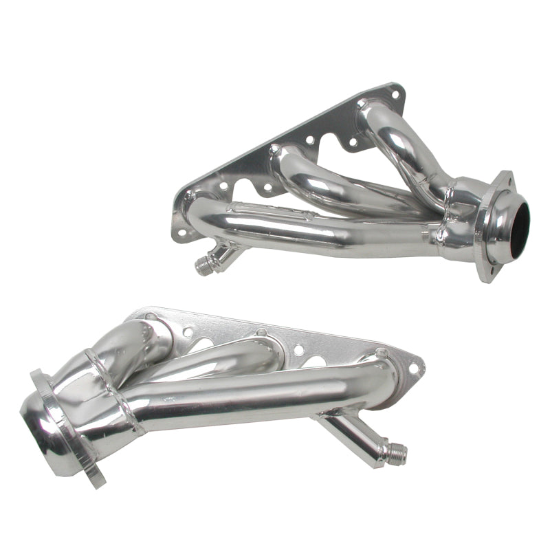 BBK 99-04 Mustang V6 Shorty Tuned Length Exhaust Headers - 1-5/8 Silver Ceramic - Burkken Auto Parts