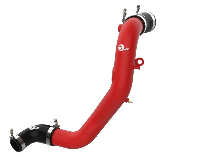 aFe Kia Stinger 18-22 V6-3.3L (tt) BladeRunner Cold Charge Pipe- Red - Burkken Auto Parts