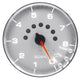 Autometer Spek-Pro Gauge Tachometer 5in 8K Rpm W/Shift Light & Peak Mem Silver/Chrome - Burkken Auto Parts