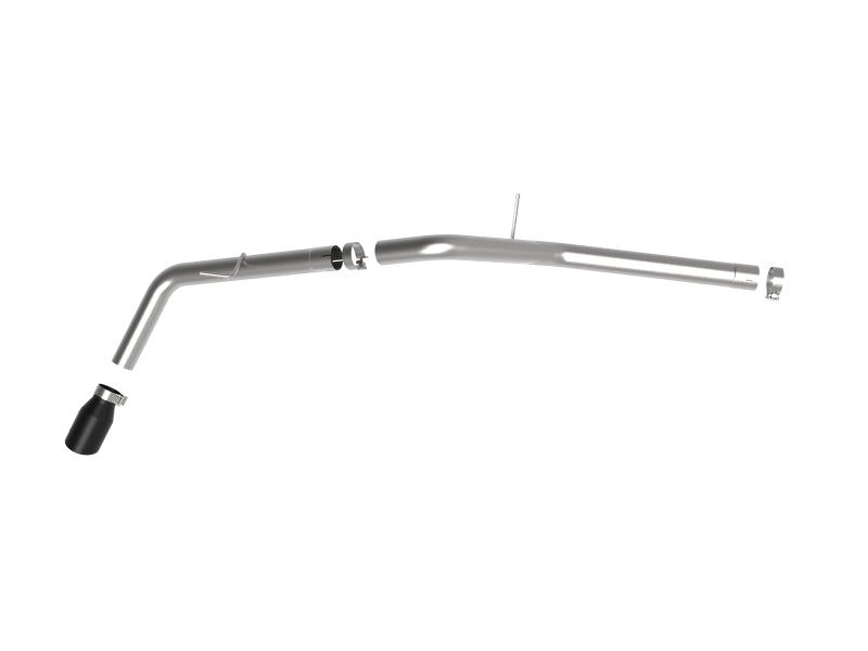 aFe Apollo GT Series 3in 409 SS Axle-Back Exhaust 2019 Ford Ranger 2.3L w/ Black Tips - Burkken Auto Parts