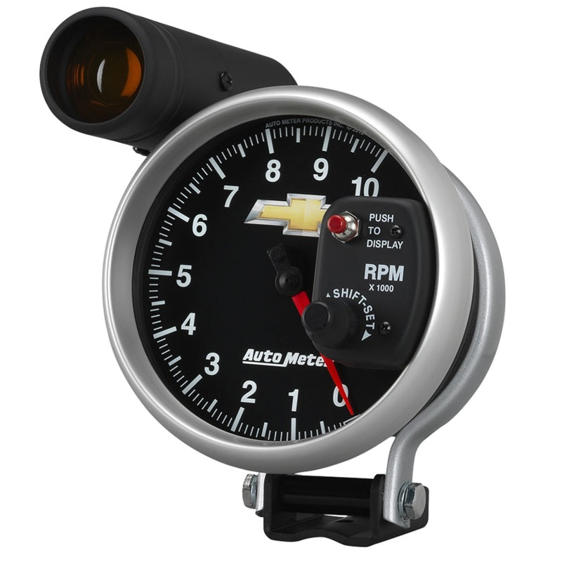 Autometer Performance Parts 5in 0-10000 RPM Tachometer COPO Camaro Gauge w/ Shift Light - Burkken Auto Parts