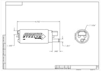 Aeromotive 340 Series Stealth In-Tank E85 Fuel Pump - Offset Inlet - Burkken Auto Parts