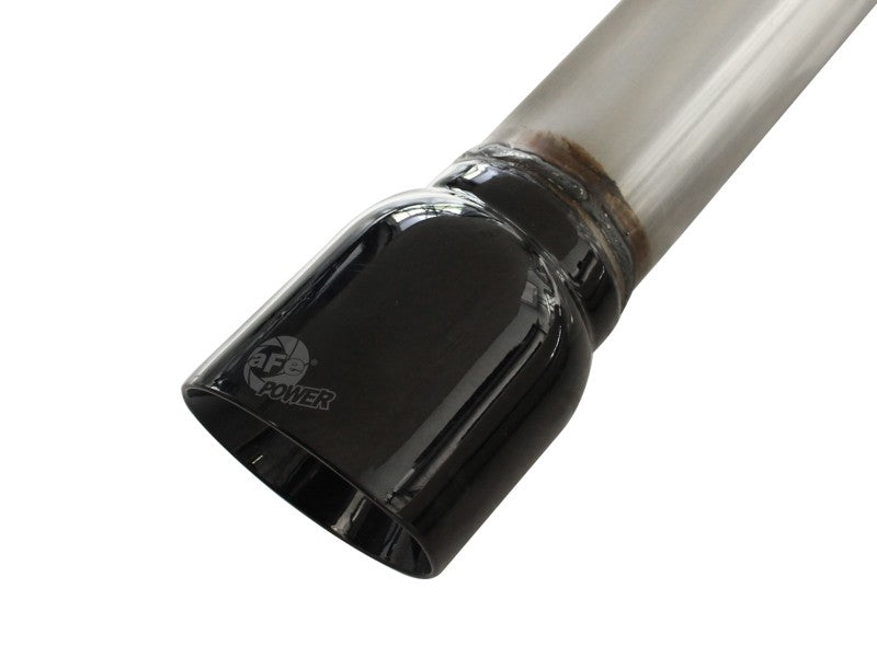 aFe 17-19 Audi A4 (L4-2.0L) MACH Force-Xp  Stainless Steel Axle-Back Exhaust System - Black Tip - Burkken Auto Parts