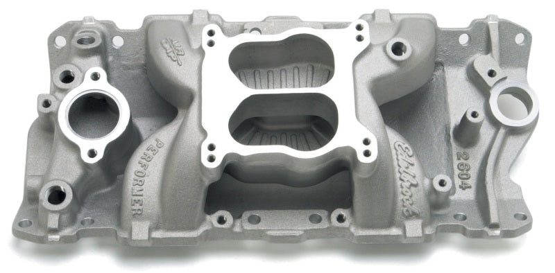 Edelbrock Intake Manifold Performer Air-Gap S/B Chevy 87-95 STD Flange/Sprdbore - Burkken Auto Parts