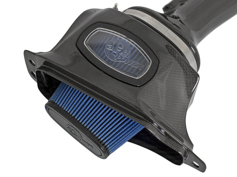 aFe Momentum Carbon Fiber Cold Air Intake System PDS/P5R 15-16 Chevrolet Corvette Z06 V8-6.2L - Burkken Auto Parts