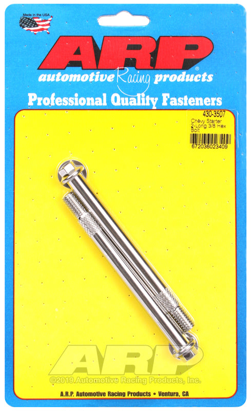 ARP Chevy w/ 2 Long 3/8 Starter Bolt Kit - Burkken Auto Parts