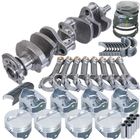 Eagle Chevy 350 1Pc 3.750in Crank 5.700in I-Beam Rod 4.040in Pistons Eagle 168 Tooth FP Bal Assembly - Burkken Auto Parts