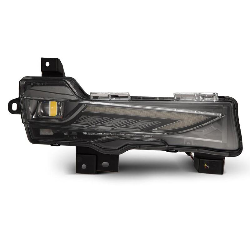 AlphaRex 17-23 Tesla Model 3/20-24 Model Y Double Tap Dual Color LED Projector Fog Lights - Burkken Auto Parts