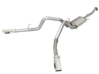 aFe MACHForce XP Exhaust 3in SS Dual Side Exit CB w/ Polish Tips 15 Ford F150 Ecoboost V6-2.7L/3.5L - Burkken Auto Parts
