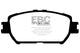 EBC 06-07 Lexus GS300 3.0 Greenstuff Front Brake Pads - Burkken Auto Parts
