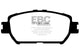 EBC 06-07 Lexus GS300 3.0 Redstuff Front Brake Pads - Burkken Auto Parts