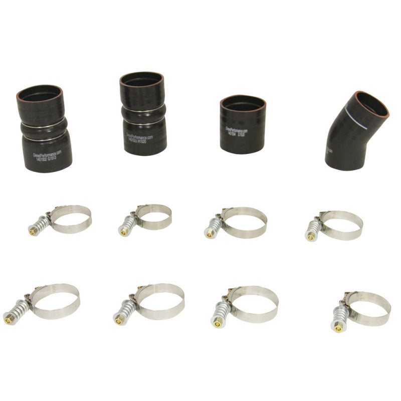 BD Diesel Intercooler Hose & Clamp Kit - 2003-2007 Ford 6.0L PowerStroke - Burkken Auto Parts