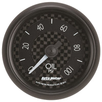 Autometer GT Series 52mm Full Sweep Electronic 0-100 PSI Oil Pressure Gauge - Burkken Auto Parts