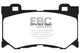 EBC 08-15 Infiniti G37 3.7 Greenstuff Front Brake Pads - Burkken Auto Parts