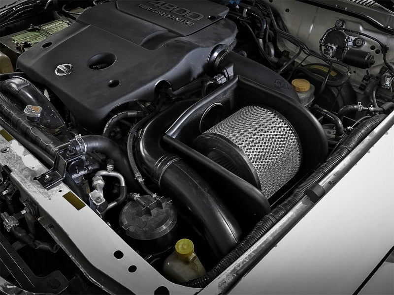 aFe Magnum FORCE Stage-2 Pro DRY S Cold Air Intake System 01-16 Nissan Patrol (Y61) I6 4.8L - Burkken Auto Parts