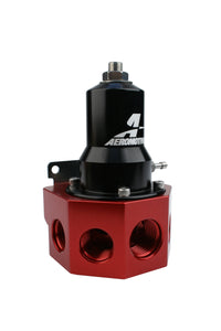 Aeromotive Regulator - 30-120 PSI - .500 Valve - 4x AN-08 and AN-10 inlets / AN-10 Bypass - Burkken Auto Parts