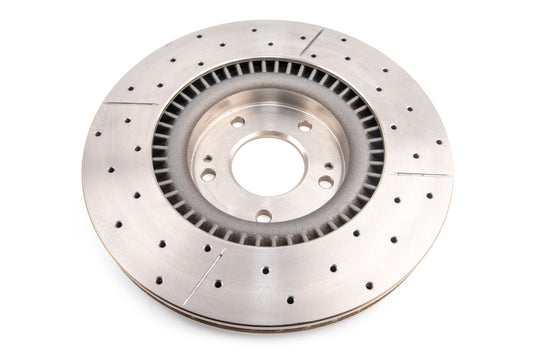 DBA 15-19 Hyundai Sonata (Excl Hybrid w/320mm Front Rotor/EPB) Front Street Series Drill&Slot Rotor