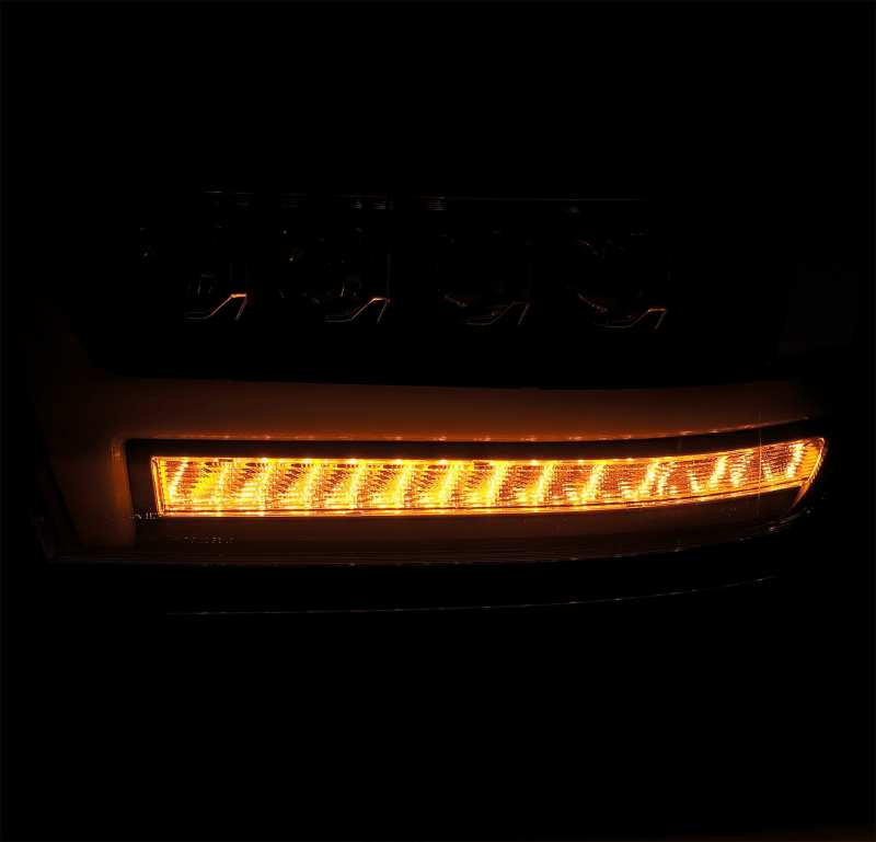 AlphaRex 19-20 Ram 1500HD NOVA LED Proj Headlights Plank Style Chrome w/Activ Light/Seq Signal/DRL - Burkken Auto Parts