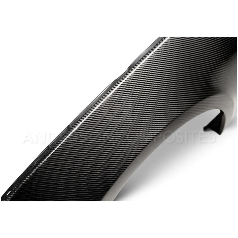 Anderson Composites 15-16 Ford Mustang GT 350 Style Carbon Fiber Front Fenders - Burkken Auto Parts