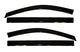 AVS 08-16 Chrysler Town & Country Ventvisor Outside Mount Window Deflectors 4pc - Smoke - Burkken Auto Parts