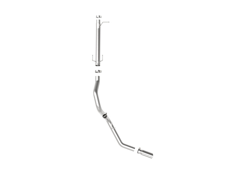aFe Apollo GT Series 3-1/2in 409 SS Axle-Back Exhaust 17-20 Ford F-250/F-350 Polished Tip No Muffler - Burkken Auto Parts