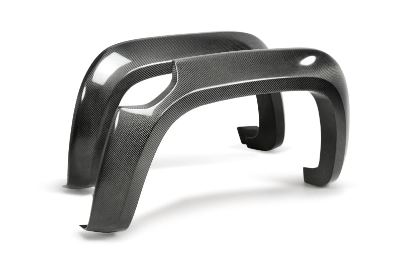 Anderson Composites 17-19 Chevy Colorado ZR2 Rear Carbon Fiber Fender Flares (Pair) - Burkken Auto Parts