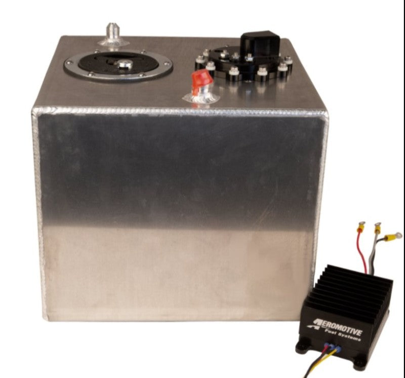 Aeromotive Fuel Cell TVS 6 Gal 90-Deg Outlet Brushless Spur 3.5 - Burkken Auto Parts