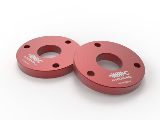 aFe CONTROL 23-24 Chevrolet Colorado ZR2 / GMC Canyon AT4X L4 2.7L (t) 1.25in Leveling Kit - Red - Burkken Auto Parts