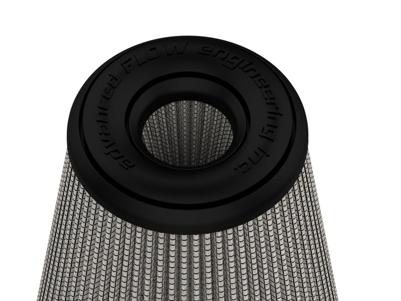 aFe MagnumFLOW Pro DRY S Air Filter 4in F x 6in B x 4in T (Inverted) x 7in H - Burkken Auto Parts