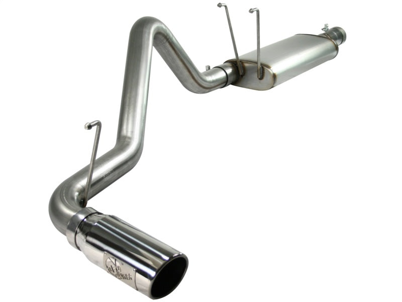 aFe MACHForce XP Cat-Back Exhaust 3in SS w/ Polished Tip 09-12 Dodge Ram 1500 V8 5.7L - Burkken Auto Parts