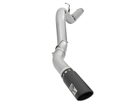 aFe Atlas Exhaust 5in DPF-Back Aluminized Steel w/ Black Tips 16-17 GM Diesel Truck V8-6.6L (td) - Burkken Auto Parts