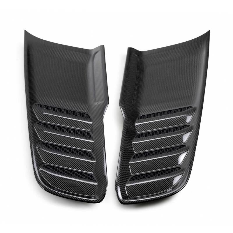 Anderson Composites 2021 Dodge RAM TRX Carbon Fiber Hood Vents - Type OE - Burkken Auto Parts