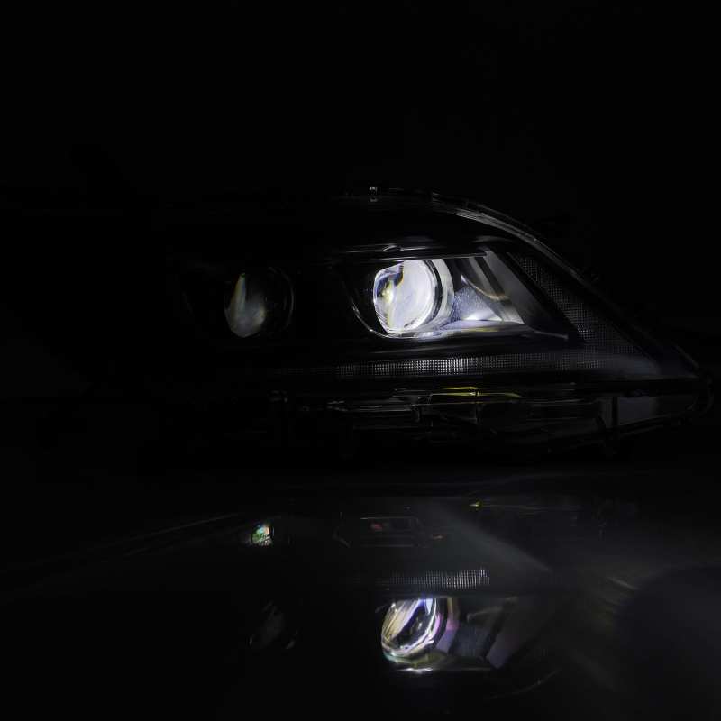 AlphaRex 11-21 Toyota Sienna PRO-Series Proj Headlights Plank Style Black w/Seq Signal/DRL - Burkken Auto Parts