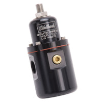 Edelbrock Fuel Pressure Regulator Carbureted 160 GPH 5-10 PSI 3/8In In/Out Returnless Black - Burkken Auto Parts