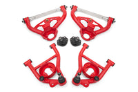 BMR 78-87 GM G-Body Non-Adjustable A-arm Kit - Red - Burkken Auto Parts