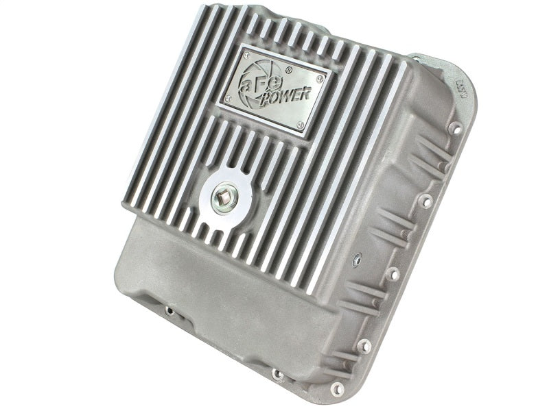 aFe Transmission Pan (Raw Finish) GM Trucks 99-16 (4L60-E/4L60E/4L65E/4L70E/4L75E) - Burkken Auto Parts